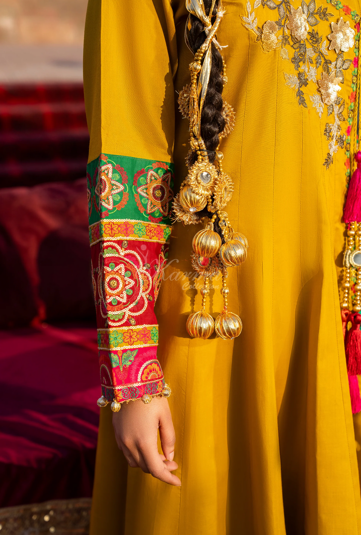 Chaand-Raat BY Karma Collection HONEY GOLD KC-1552