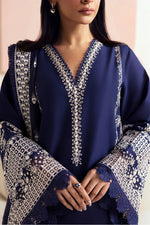 Afrozeh 10036-Indigo Plum-Basic Pret' 2025