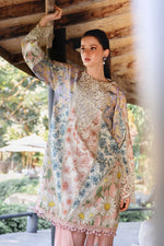 M Prints by Maria B Stitched Lawn 3 Piece Suit D-10 B - Summer Collection