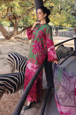 M Prints by Maria B Stitched Lawn 3 Piece Suit D-11 B - Summer Collection