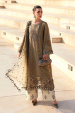Maria B Stitched Embroidered Luxury Lawn 3 Piece Suit D-2602-A- Eid Collection