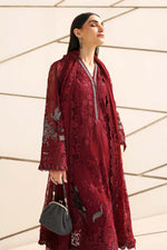 Maria B Stitched Embroidered Luxury Lawn 3 Piece Suit D-2607-A- Eid Collection