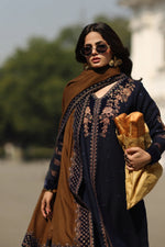 CHARIZMA SIGNATURE VOL 1 WINTER 2025-3-PC Stitched Peach Leather with Velvet CSW5-01