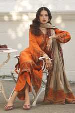 CHARIZMA SIGNATURE VOL 1 WINTER 2025-3-PC Stitched Peach Leather with Velvet CSW5-03