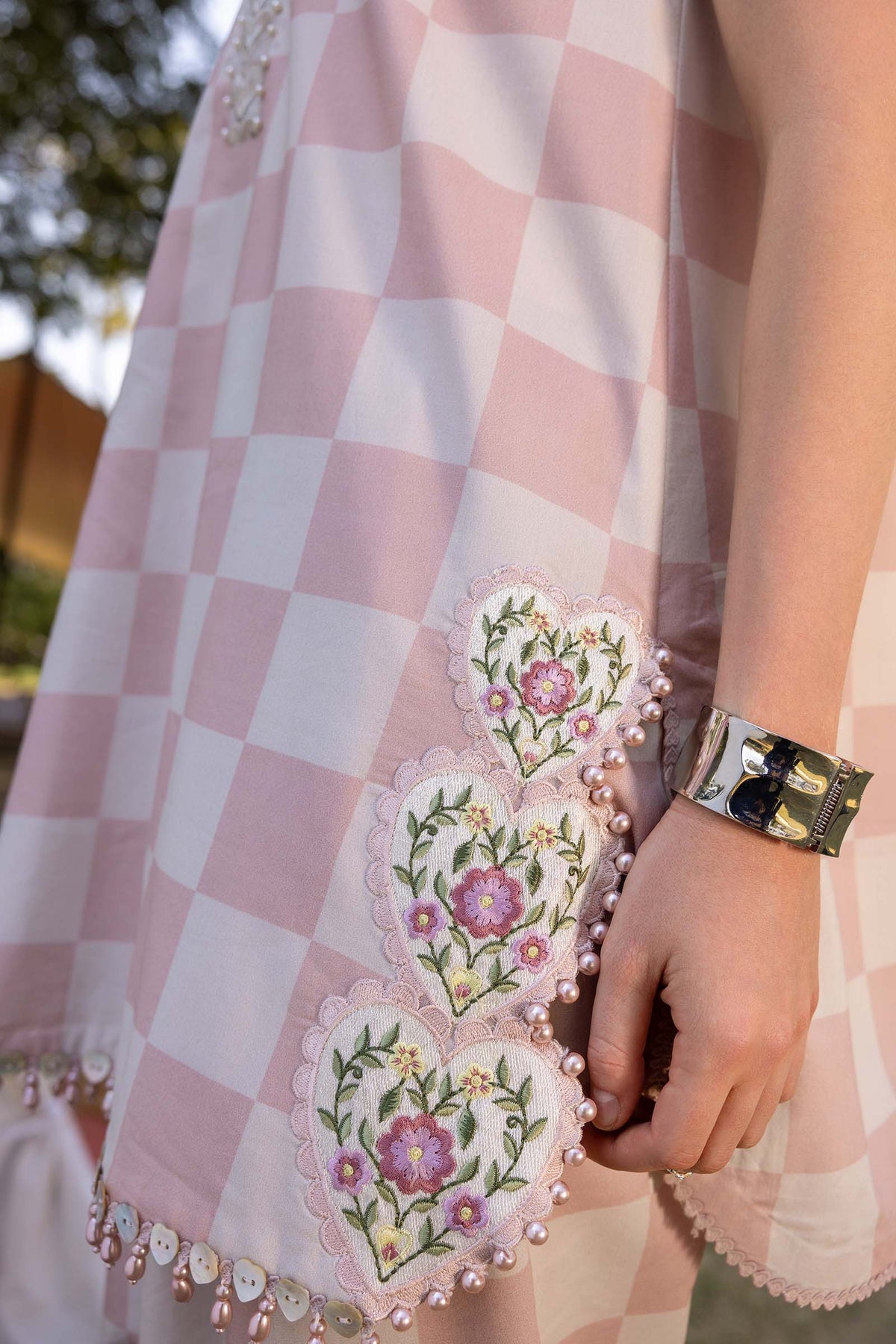 M Prints by Maria B Stitched Lawn 3 Piece Suit D-06 A - Summer Collection