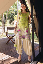 M Prints by Maria B Stitched Lawn 3 Piece Suit D-09 A - Summer Collection