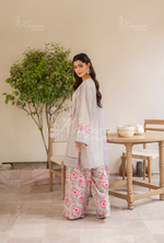 Winter Luxury 3 Piece Embroidered Mishaal Karma CollectionCLOUD SKU:KC-1539
