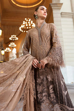 Maria B Stitched Embroidered Luxury Lawn 3 Piece Suit D-2601-A - Eid Collection