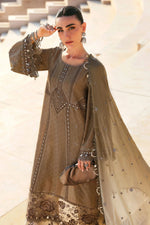 Maria B Stitched Embroidered Luxury Lawn 3 Piece Suit D-2602-A- Eid Collection