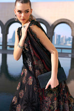 Maria B Stitched Embroidered Luxury Lawn 3 Piece Suit D-2605-B- Eid Collection