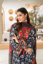 Farshi Shalwar Karma Collection CRIMSON NOIR KC-1492