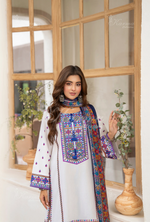 Farshi Shalwar Karma Collection COOL BLUE KC-1495