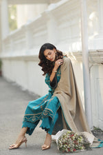 CHARIZMA SIGNATURE VOL 1 WINTER 2025-3-PC Stitched Peach Leather with Velvet CSW5-04