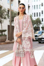 Maria B Stitched Embroidered Luxury Lawn 3 Piece Suit D-2603-A- Eid Collection