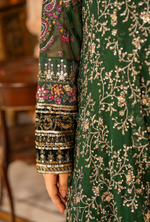 Festive Edit 2026 Karma Collection JAHAN-ARA KELLY GREEN F-499