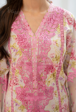 Farshi Shalwar Karma Collection PETAL PINK KC-1497