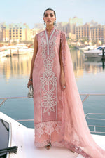 Maria B Stitched Embroidered Luxury Lawn 3 Piece Suit D-2604-B- Eid Collection