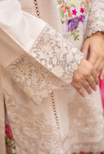Farshi Shalwar Karma Collection IVORY ROSE KC-1503