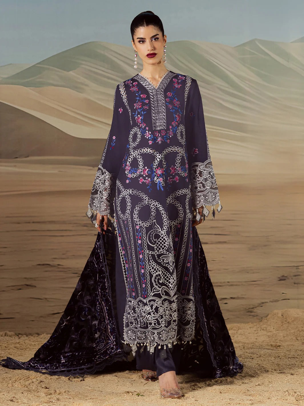 Amelia Luxury Winter '25 CK-005 | 3 PC Kotrai