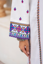 Farshi Shalwar Karma Collection COOL BLUE KC-1495