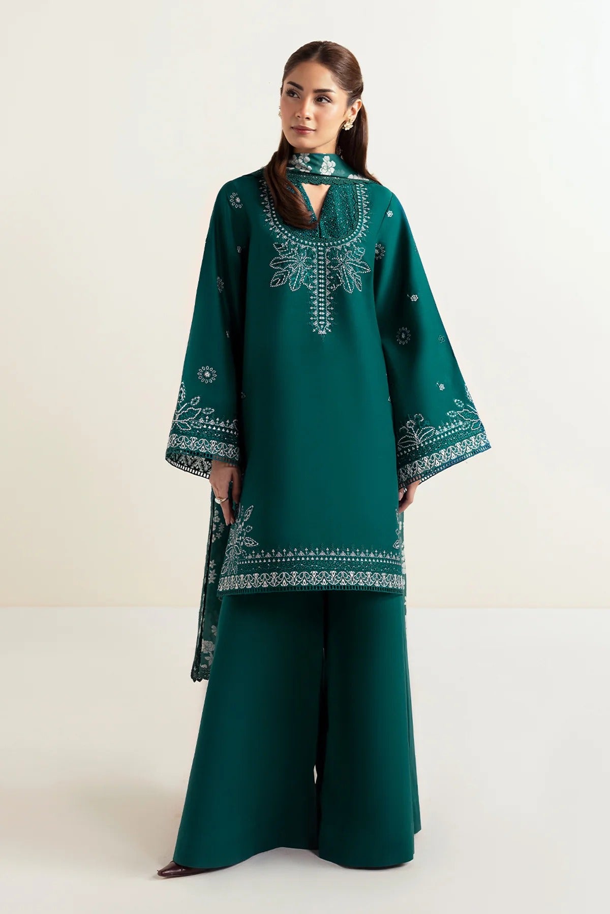 Afrozeh 10021-Blueberry Majesty-Basic Pret' 2025