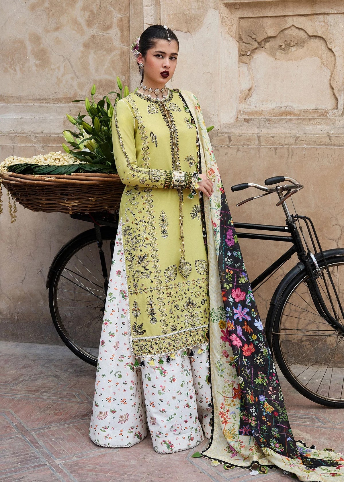 Hussain Rehar Nirmal SS 25 – Suk - STITCHED