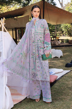 M Prints by Maria B Stitched Lawn 3 Piece Suit D-04 A - Summer Collection