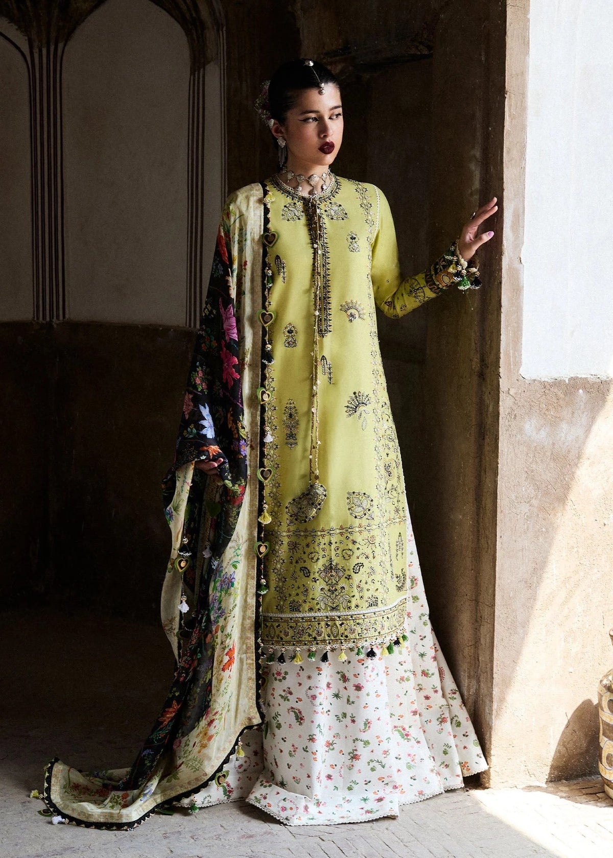 Hussain Rehar Nirmal SS 25 – Suk - STITCHED