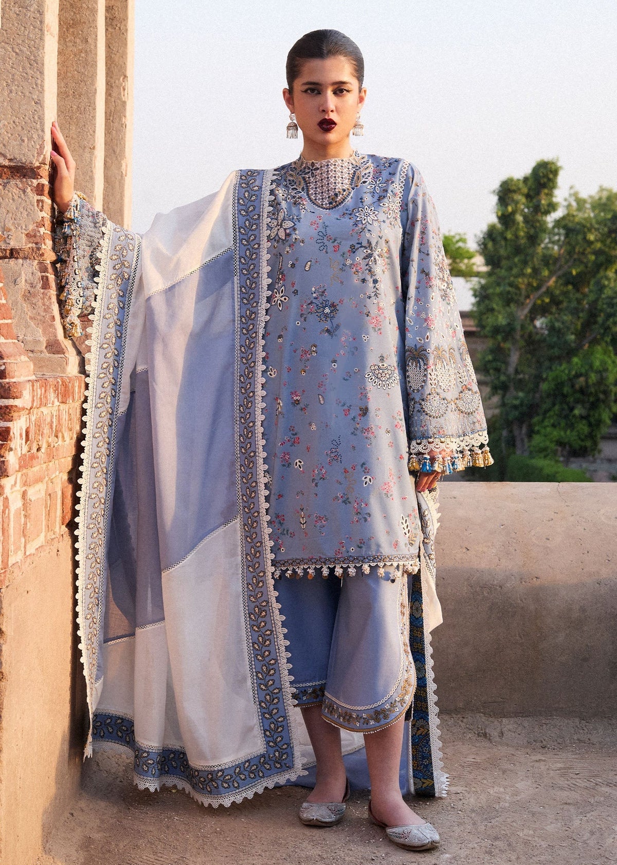 Hussain Rehar Nirmal SS 25 – Fira - STITCHED