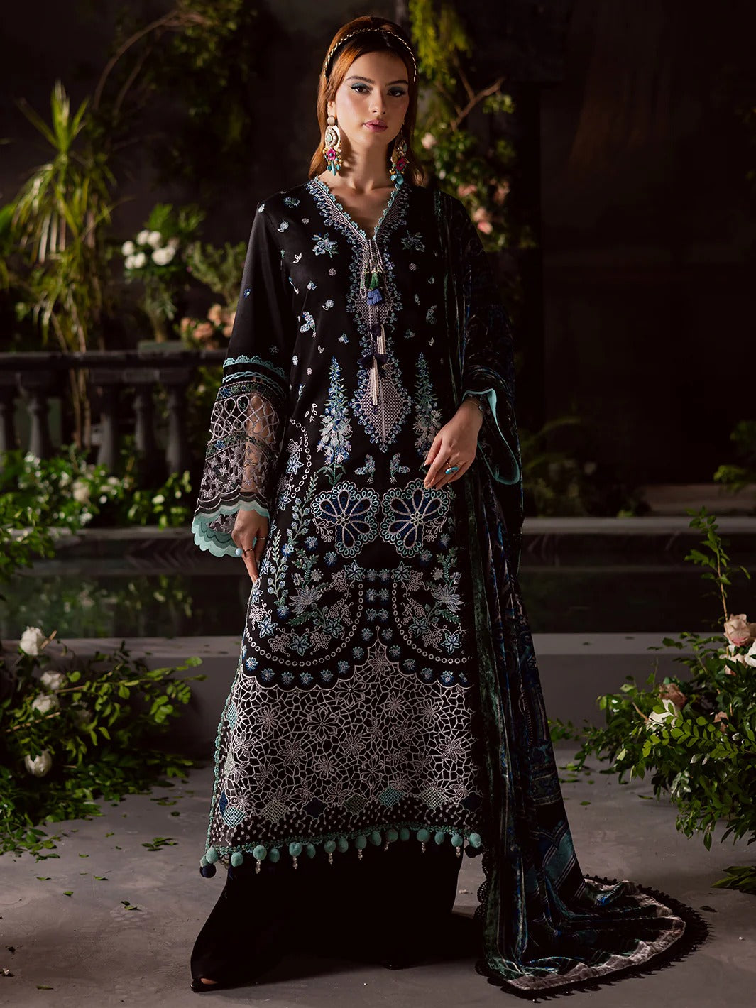 Amelia Luxury Winter '25 CK-014 | 3 PC Kotrai