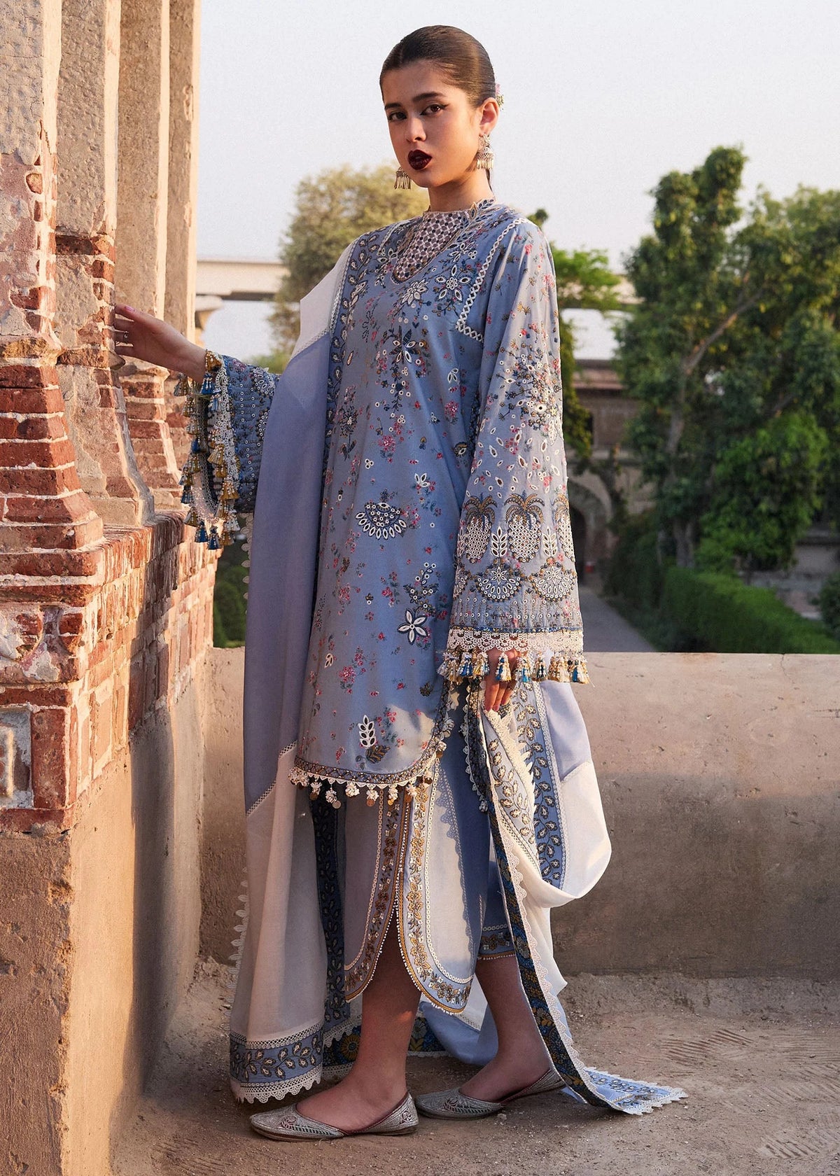 Hussain Rehar Nirmal SS 25 – Fira - STITCHED