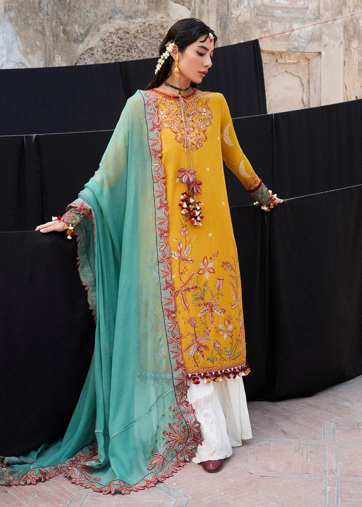 Hussain Rehar Nirmal SS 25 – Masam - STITCHED