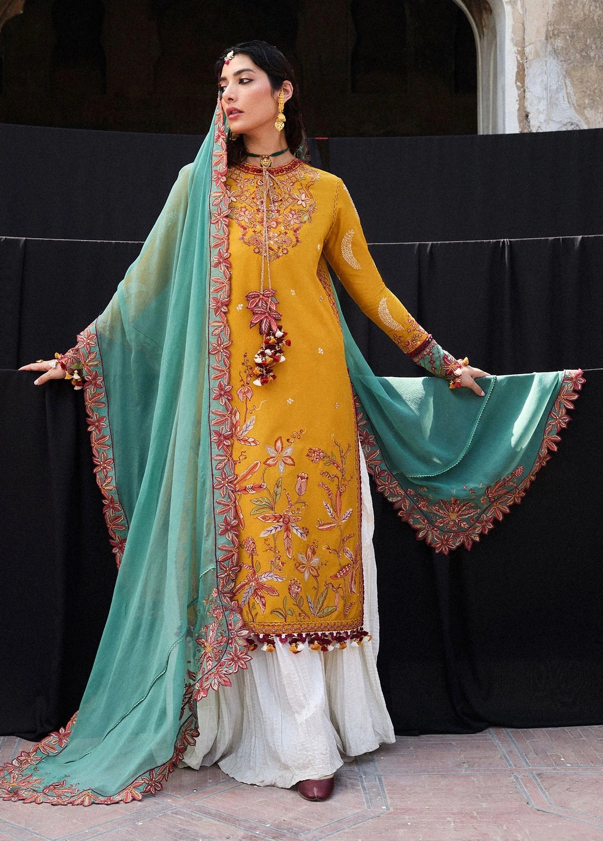 Hussain Rehar Nirmal SS 25 – Masam - STITCHED