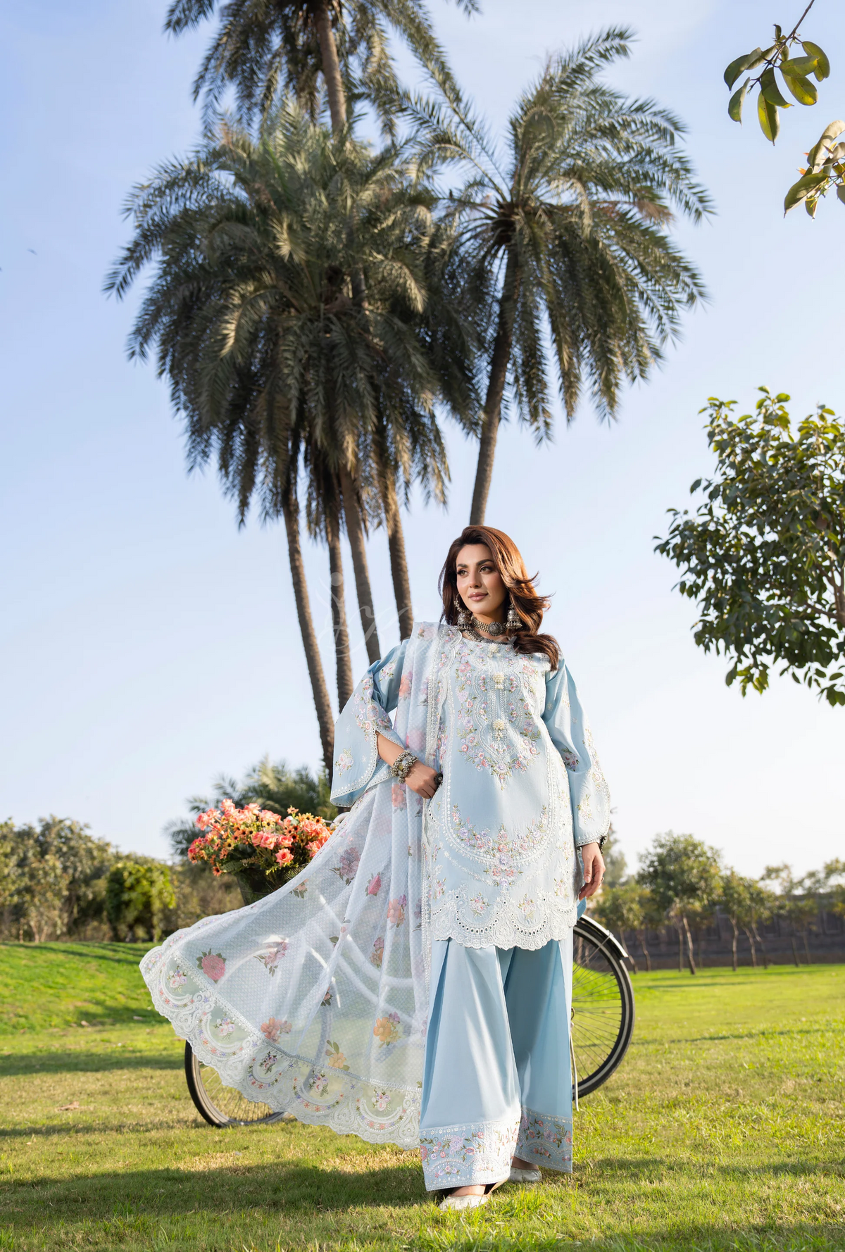 Chaand-Raat BY Karma Collection SKY LARK KC-1554