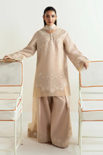 Afrozeh 10034-Vanilla Beige-Basic Pret' 2025