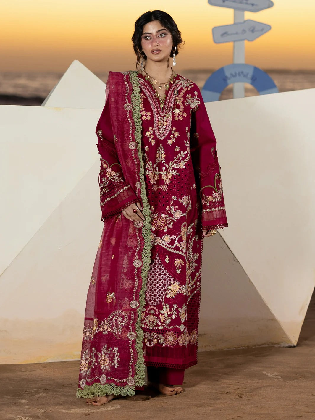 Eid 2026 Sirene Luxury Lawn Stitched S-09