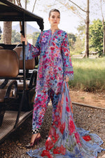 M Prints by Maria B Stitched Lawn 3 Piece Suit D-02 B - Summer Collection