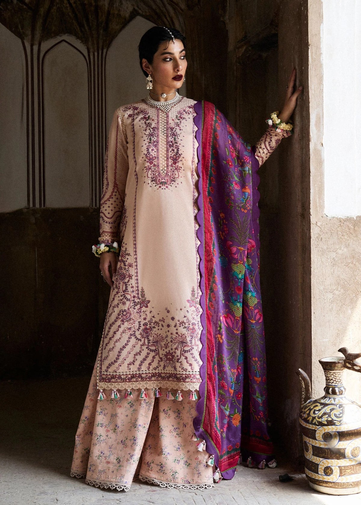 Hussain Rehar Nirmal SS 25 – Lehr - STITCHED