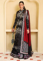 Suffuse Stitched | Luxury Lawn 25 | KIRAN / BLACK / Lawn