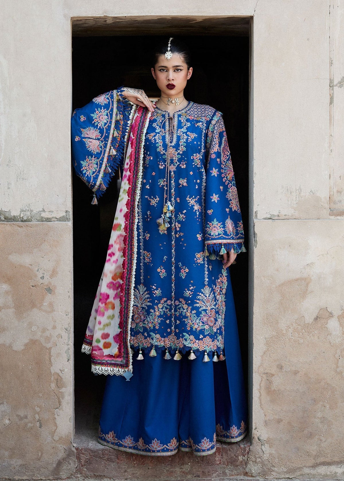 Hussain Rehar Nirmal SS 25 – Zarqa - STITCHED