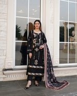 Munira Sitara Dhanak MSL 05 Black