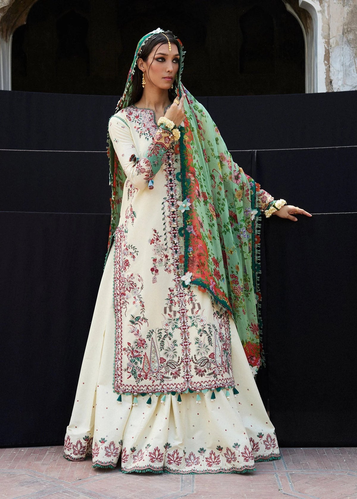 Hussain Rehar Nirmal SS 25 – Sahil - STITCHED