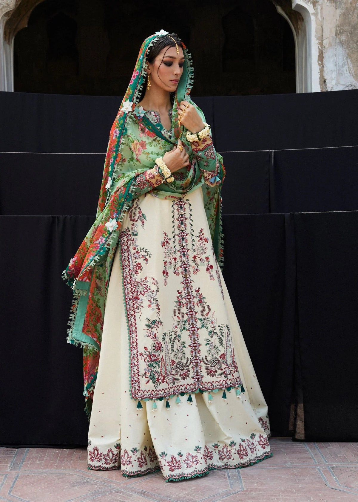 Hussain Rehar Nirmal SS 25 – Sahil - STITCHED