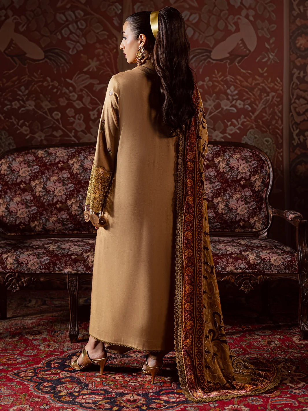 Amelia Luxury Winter '25 CK-006 | 3 PC Kotrai