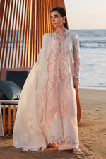 Qalamkar Sahil Luxury Lawn 2026 SA-06 Mahur front view