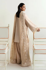 Afrozeh 10034-Vanilla Beige-Basic Pret' 2025