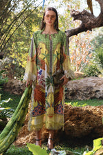 M Prints by Maria B Stitched Lawn 3 Piece Suit D-05 B - Summer Collection