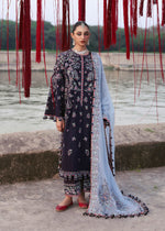 Hussain Rehar Stitched Karandi Winter Collection 2025 Rouge
