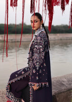Hussain Rehar Stitched Karandi Winter Collection 2025 Rouge