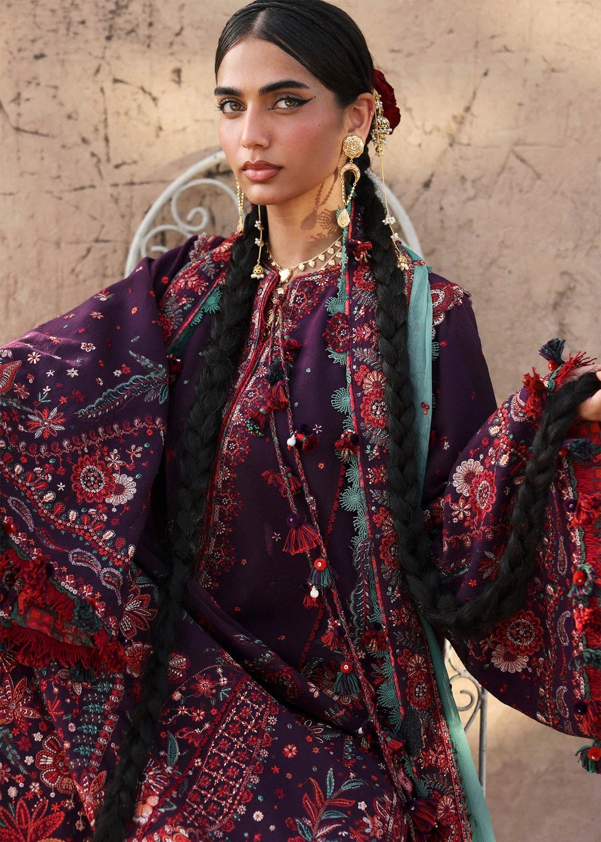 Hussain Rehar Stitched Karandi Winter Collection 2025 Sultana